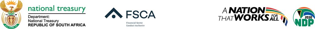 National Treasury, FSCA, A Nation That Works for All, and the National Development Plan
